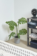 IRIS 4-laag opslagplank, verstelbaar, OWR-600, W29,3 x D60 x H87,9cm, grijs eiken