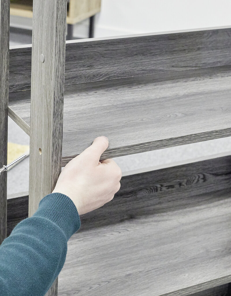 IRIS FS]Open Wood Rack OWR-600 Gr.Oak