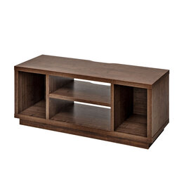 IRIS TV-meubel, TV-standaard, TV-bank, scherm tot 43 inch, OTS-100S, Brown, W36 x D100 x H41,5 cm