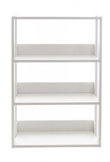 IRIS boekenkast, 3-laags opslagkast/verstelbare planken, OWR-600-wit eikenhout, W29,3 x D60 x H87,9 cm