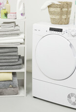 IRIS boekenkast, 3-laags opslagkast/verstelbare planken, OWR-600-wit eikenhout, W29,3 x D60 x H87,9 cm