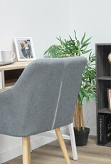 IRIS boekenkast, 5-compartiment plank, boekenkast, CX-23C, grijs eik, W29 x D60 x H87,9 cm