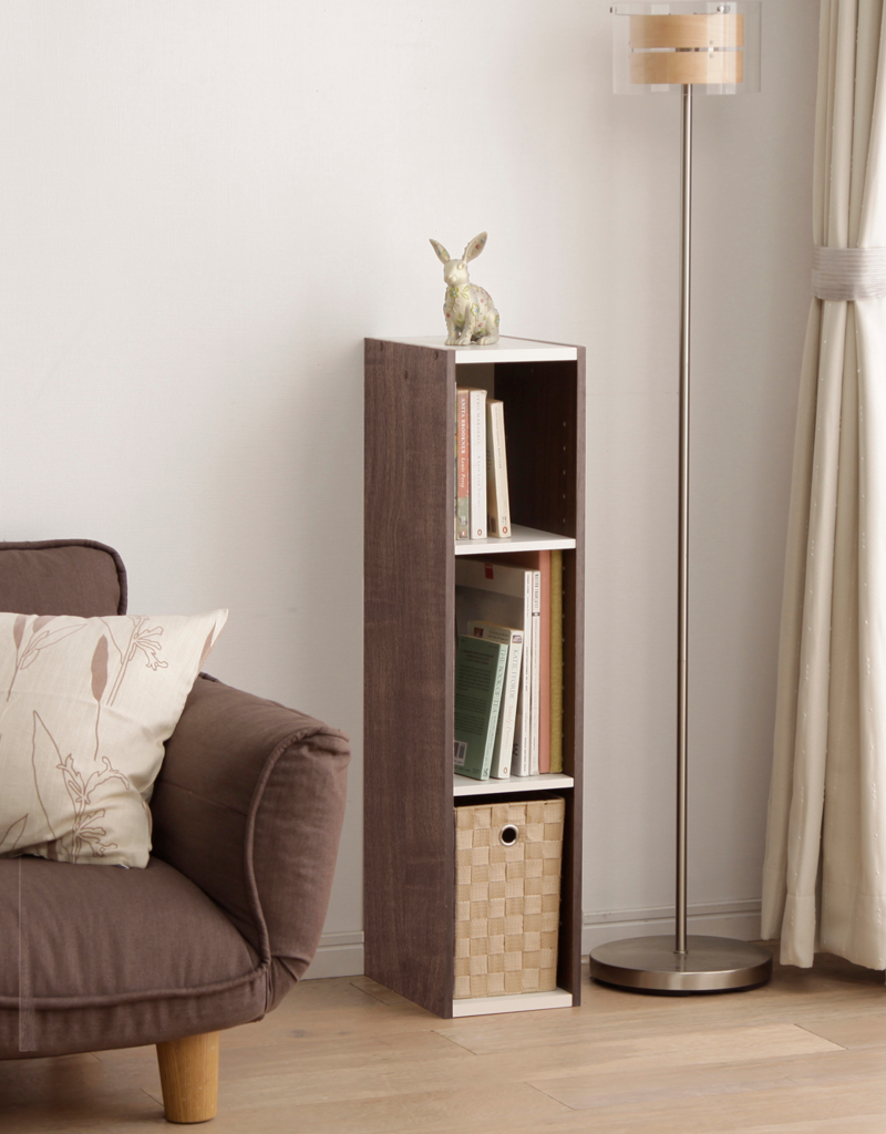 IRIS #FS]Space Saving Shelf UB-9020 Br/W