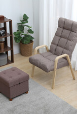 IRIS boekenkast, 3-laag opslagkast/verstelbare planken, OWR-600, bruin, W29,3 x D60 x H87,9 cm