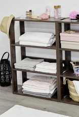 IRIS boekenkast, 3-lagige opslagkast/verstelbare planken, OWR-200 - Bruin, W29,3 x D20 x H87,9 cm