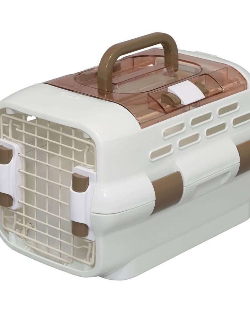 IRIS Drager & Leiband, Handvat, Ventilatie, voor Kat, Hond, Knaagdier, PDPC-500, Wit