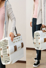 IRIS #Pet Drive Carrier PDPC-500 White