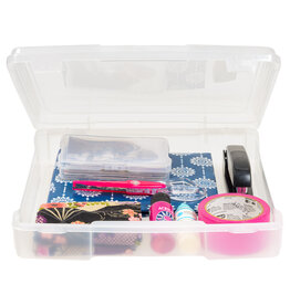 IRIS plastic opbergdoos met clip, 10L, doorzichtig, SBC-350E