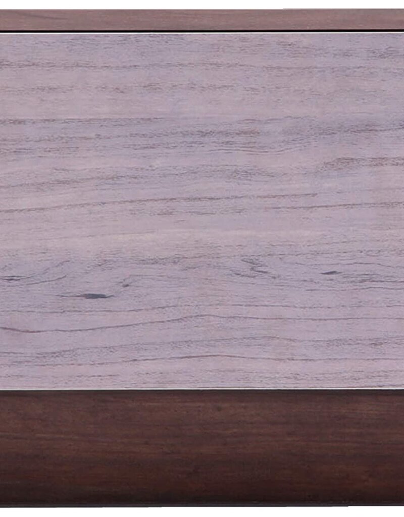 IRIS plank, opbergdoos, occasionele kast, 1 deur, stapelbaar, STB-400D, bruin, W38,8 x D40 x H30,5 cm