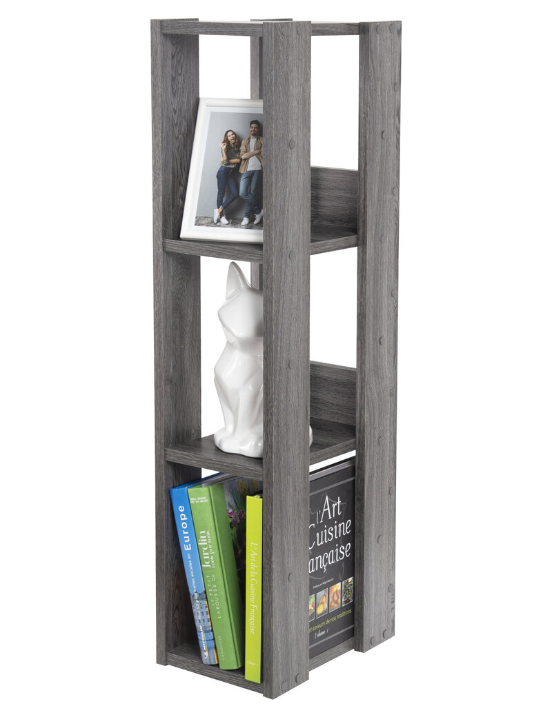 IRIS FS]Open Wood Rack OWR-200 Gr.Oak