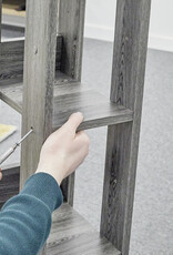 IRIS FS]Open Wood Rack OWR-200 Gr.Oak