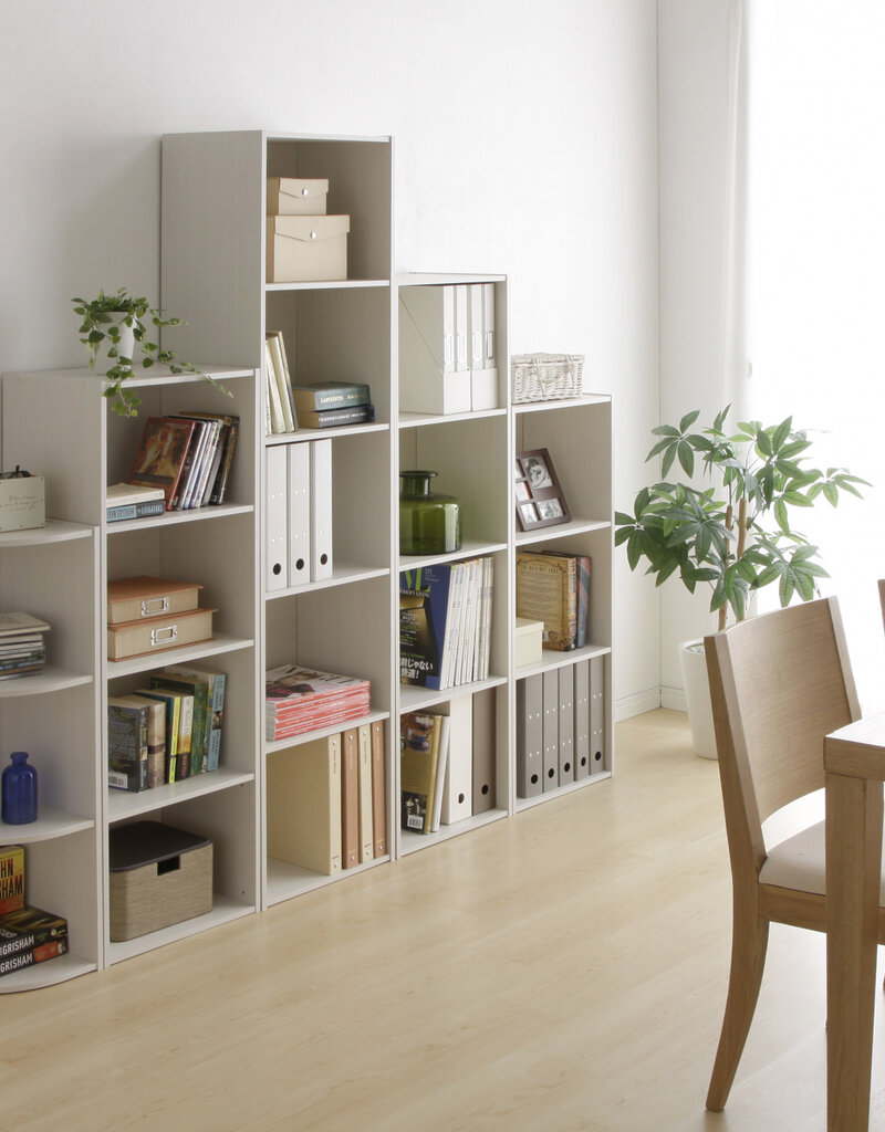 IRIS #FS]Office Basic Rack CX-3FN W.Oak