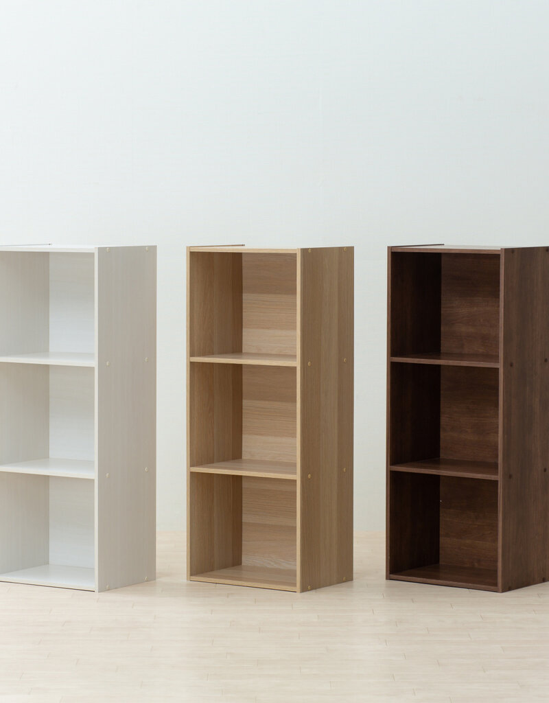 IRIS #FS]Office Basic Rack CX-3FN W.Oak