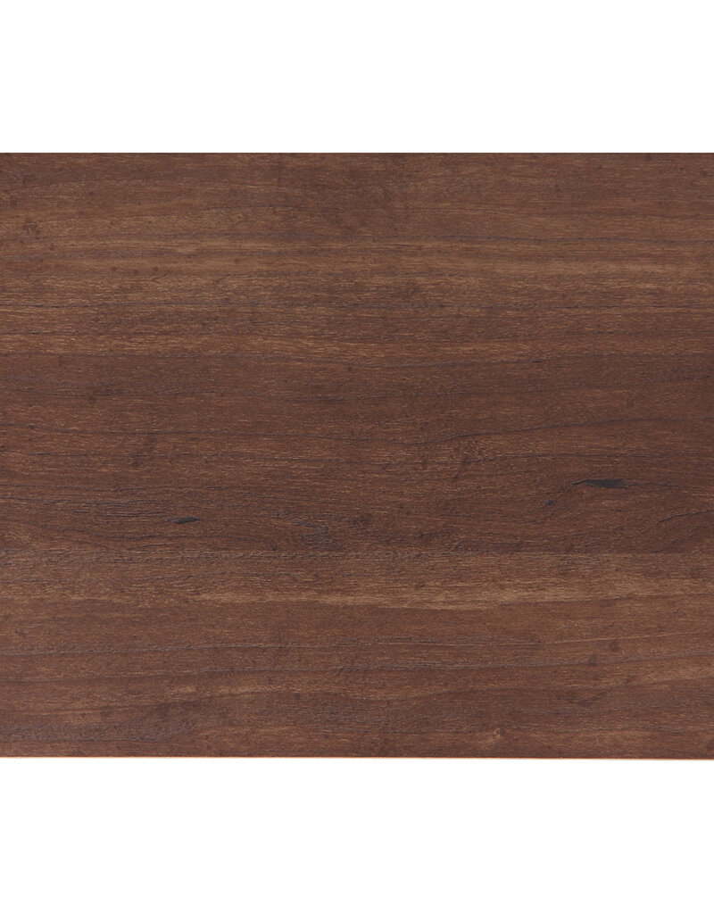 IRIS houten opslagplank, 4 niveaus, CX-4FN, bruin, W42 x D29,7 x H136,6 cm