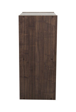 IRIS meubels, kantoorplank, boekenkast, modulair, massief, CX-2FN, bruin, W29,7 x D42 x H69,2 cm