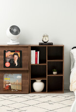 IRIS opbergkast, 2 vouwdeuren, massief en modern ontwerp, CHR-2, bruin