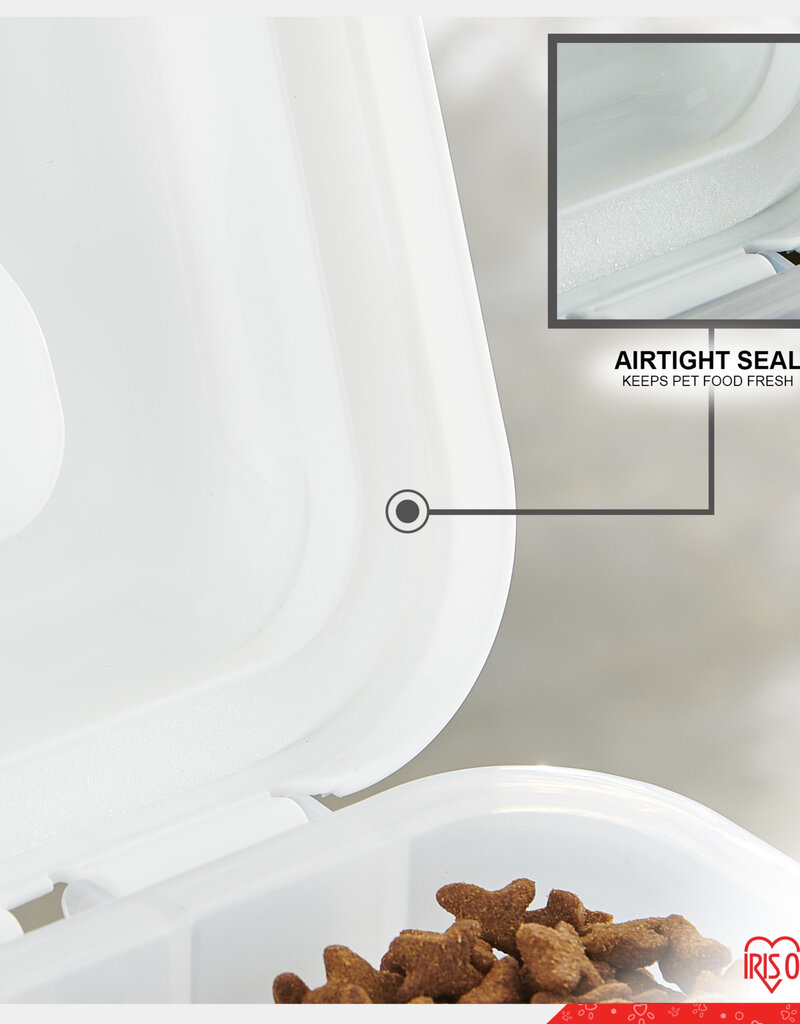 IRIS #ATS-L C/White/Bk caster box [EcA]