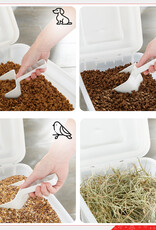 IRIS #ATS-L C/White/Bk caster box [EcA]