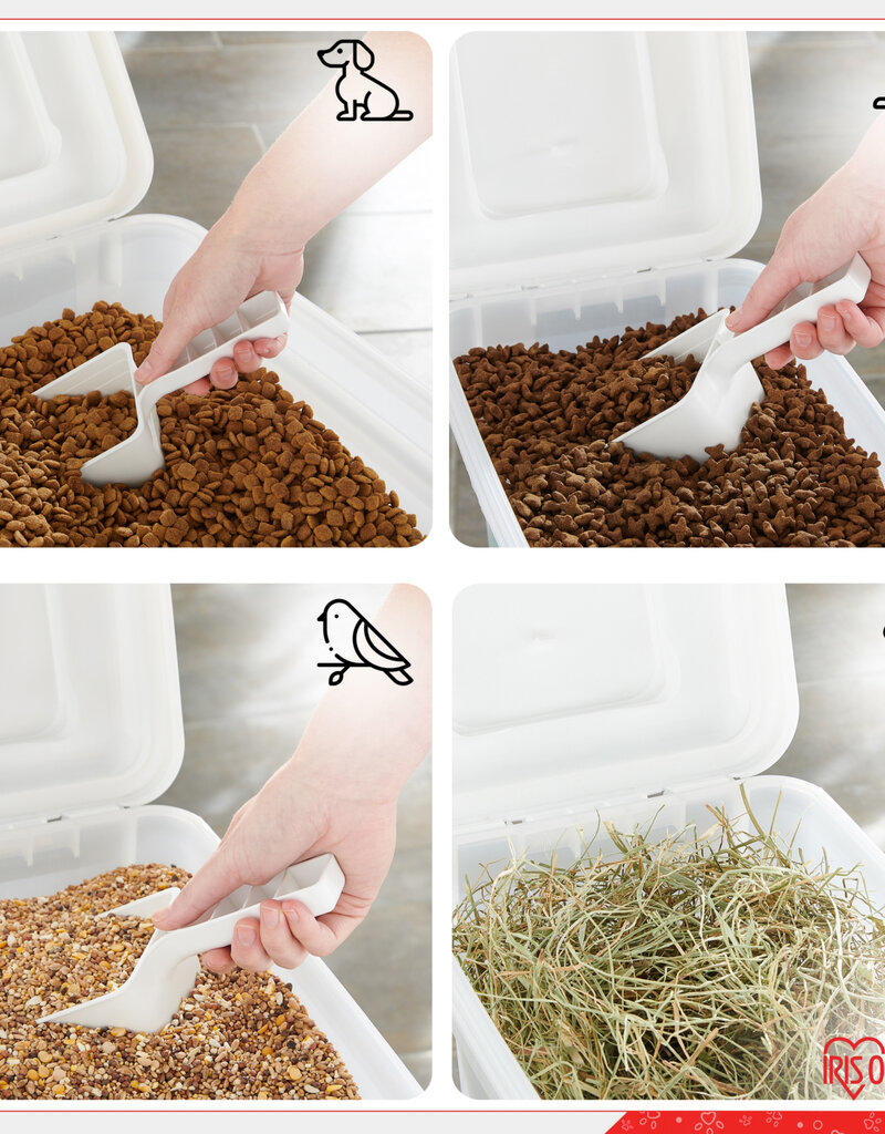 IRIS #ATS-L C/White/Bk caster box [EcA]