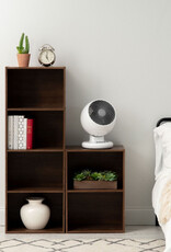 IRIS boekenkast, set van 2 accentmeubels, houten opslagkasten, CX-2, bruin