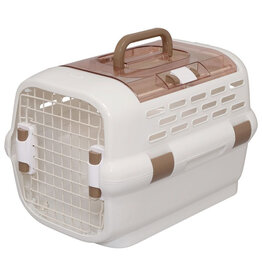 IRIS Drager & Leiband, Handvat, Ventilatie, voor katten, honden, knaagdieren, PDPC-600, Wit