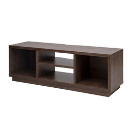 IRIS TV-standaard, TV-meubel, TV-bank, scherm tot 55 inch, OTS-125S, Brown, W36 x D126 x H41,5 cm