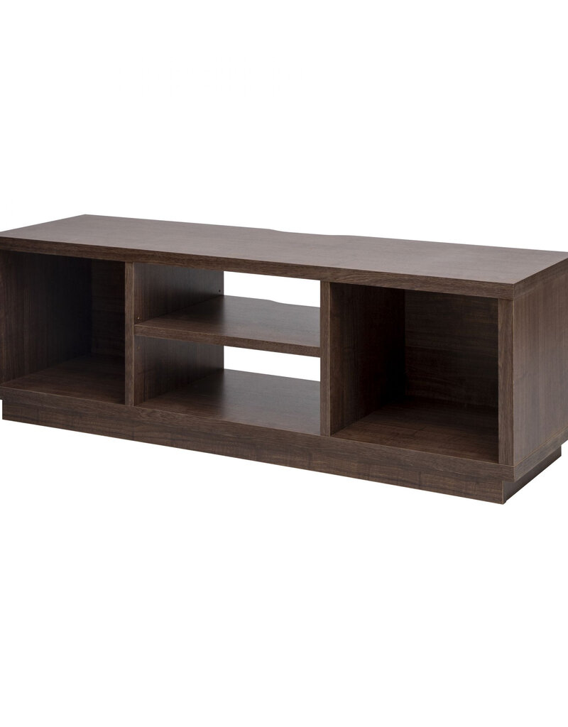 IRIS TV-standaard, TV-meubel, TV-bank, scherm tot 55 inch, OTS-125S, Brown, W36 x D126 x H41,5 cm