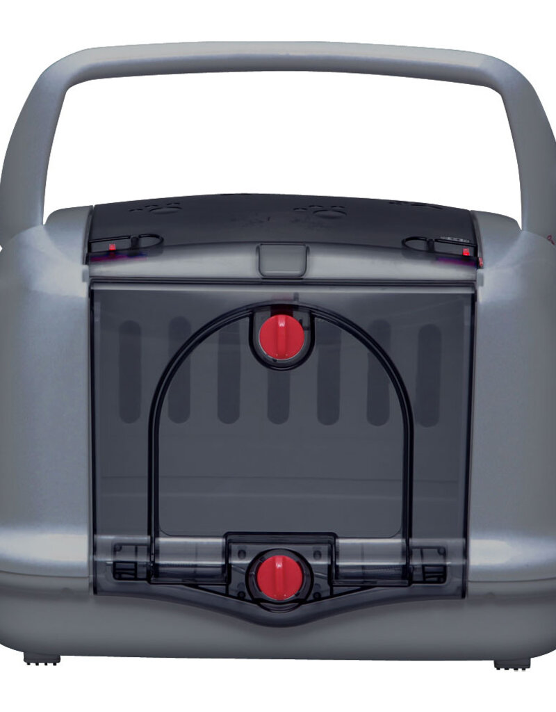 IRIS Draagtas, 2 openingen, voor katten, honden, knaagdieren, P-HC480, Grijs