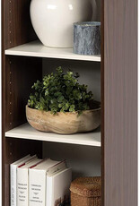 IRIS Opbergkast, boekenkast/ 3 modulaire planken, UB-9035, bruin, W29 x D34,7 x H88,2 cm