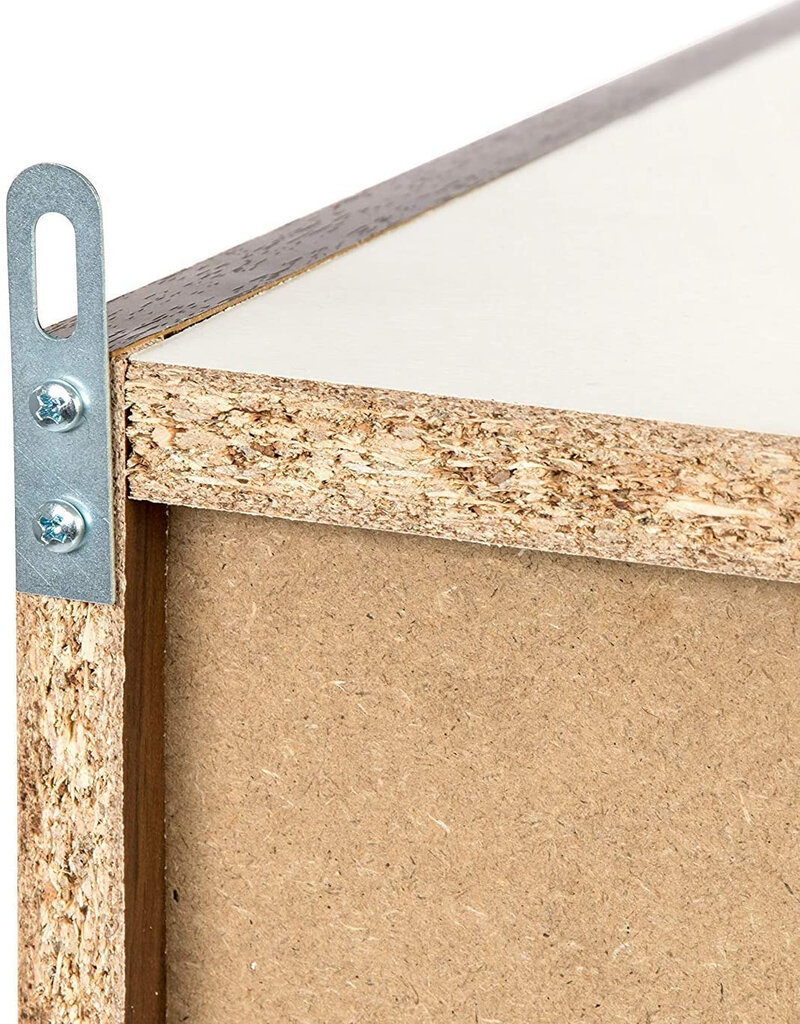 IRIS #FS]Space Saving Shelf UB-9035 Br/W