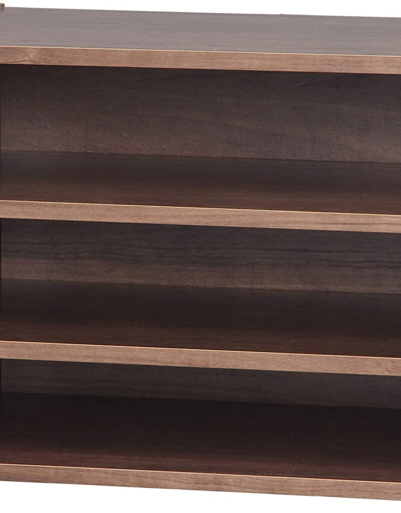 IRIS Kleine opslagruimte, Nachtkastje, Nachtkastje, STB-400T, Bruin, W40 x D28,7 x H30,5 cm