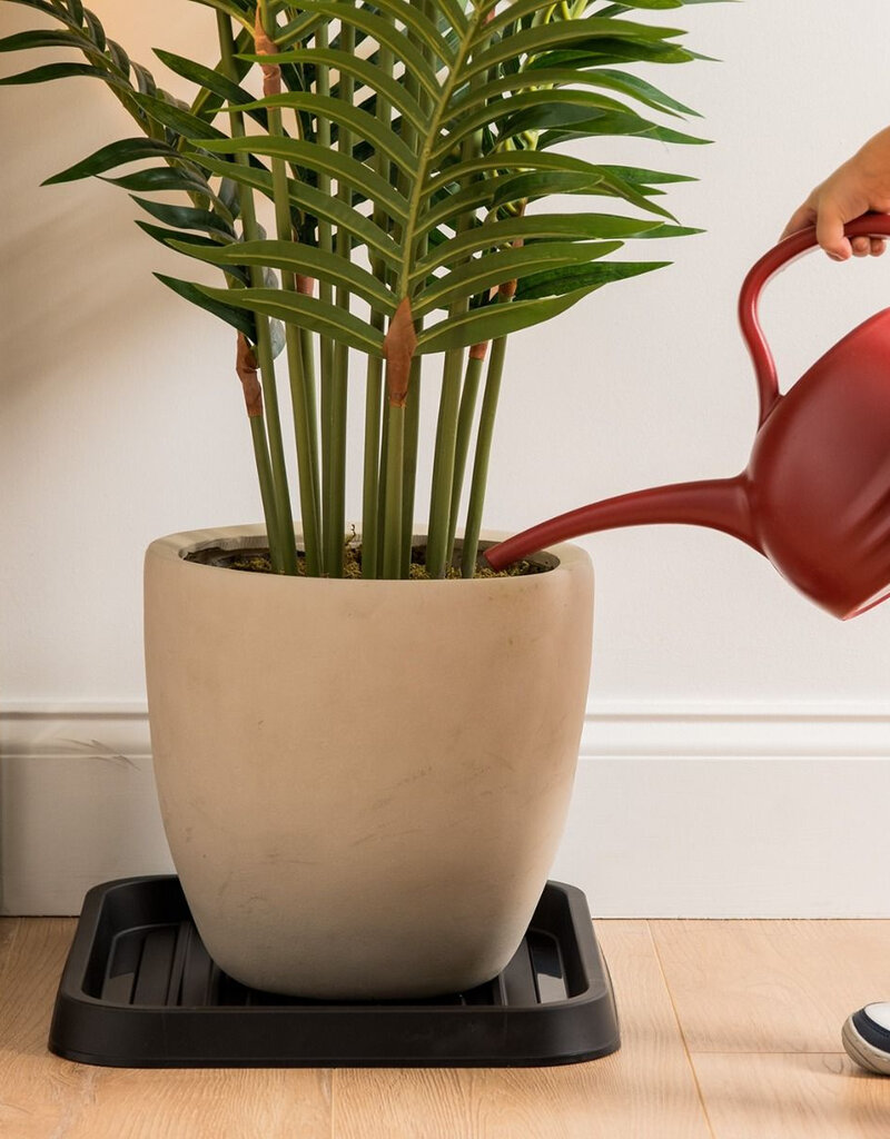 IRIS Tray, Tray, Set van 3 schoendrainers, maat S-SHT-S, Zwart, W38 x D31 x H2,5 cm