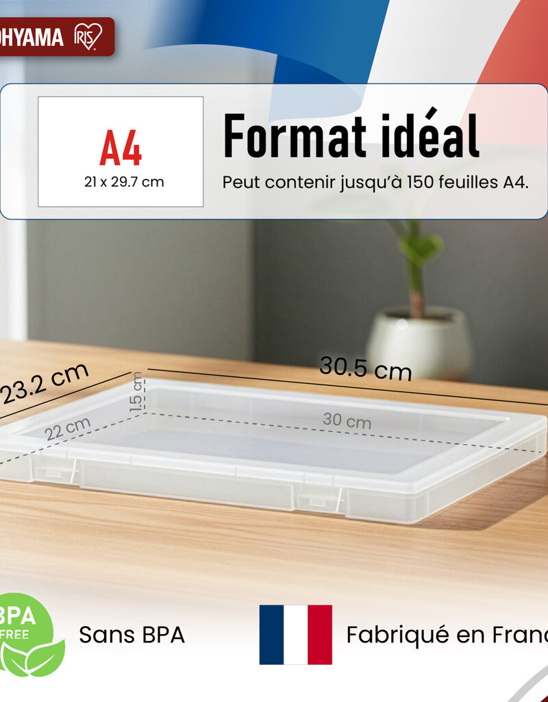 IRIS PJC-A4 x4 Clear box [EcA]