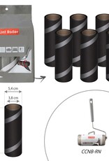 IRIS #Lint Roller Spare 6roll CCNS-6RN Black