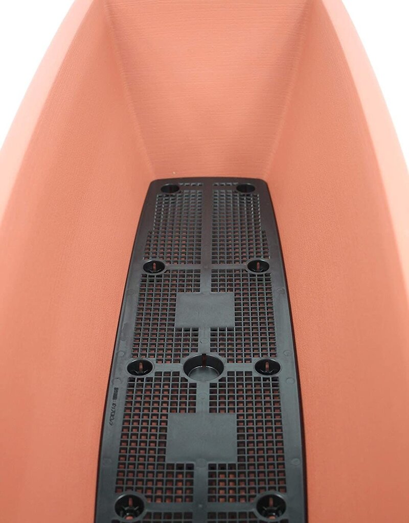 IRIS Rectangle Plant Pot 650 Brown