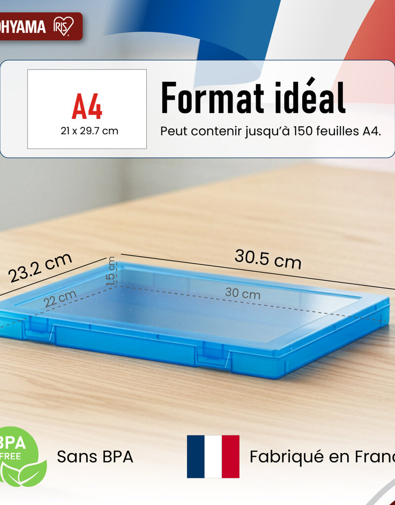 IRIS PJC-A4 x4 D.Blue box [EcA]