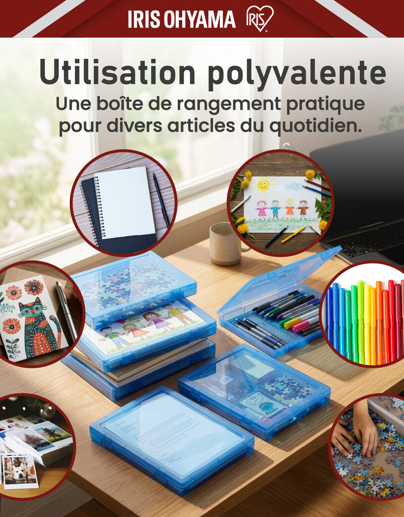 IRIS PJC-A4 x4 D.Blue box [EcA]