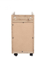 IRIS Bureauvoetstuk, Mobiele Kast, Wielen, Documenten & Dossiers, FDK-3059, Ash Brown, W46,5 x D31,2 x H59 cm