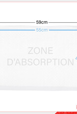 IRIS trainingsmat, voor honden en puppy's tot 5 kg, NS-100W, wit