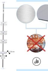 IRIS Telescopic Rack for Bathroom BLT-25