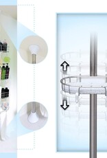 IRIS Telescopic Rack for Bathroom BLT-25