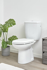 IRIS opbergboekenkast, kast met 2 deuren en 2 planken, MDB-2D - Grijze Eikenhout, W29 x D36,6 x H49,4 cm