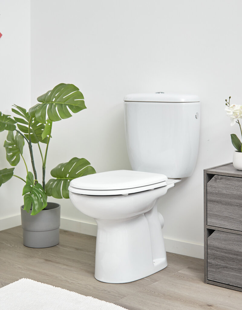 IRIS opbergboekenkast, kast met 2 deuren en 2 planken, MDB-2D - Grijze Eikenhout, W29 x D36,6 x H49,4 cm