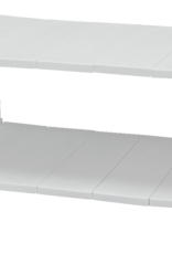 IRIS Telescopic Rack 2-tier USD-2V White