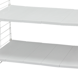 IRIS opslagtoren, plastic organizer, 3 lades van 15 L - DC-303, wit, W40 x D29 x H61,5 cm