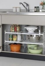 IRIS opslagtoren, plastic organizer, 3 lades van 15 L - DC-303, wit, W40 x D29 x H61,5 cm