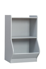 IRIS meubels, speelgoedplank, kinderkast, boekenkast, KSB-2, grijs, W38,8 x D41,4 x H67,5 cm