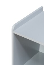 IRIS meubels, speelgoedplank, kinderkast, boekenkast, KSB-2, grijs, W38,8 x D41,4 x H67,5 cm