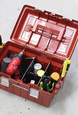 IRIS opslagtoren, plastic organizer, 3 laden, 13W, A4-formaat, OCH-2300, rood, W35,5 x D26 x H60,5 cm