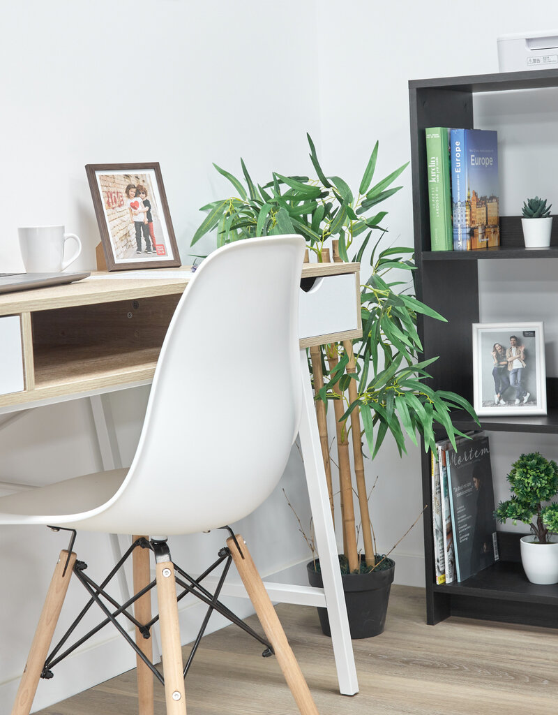 IRIS #FS]Wood Open Shelf WOS-6 Bk.Oak